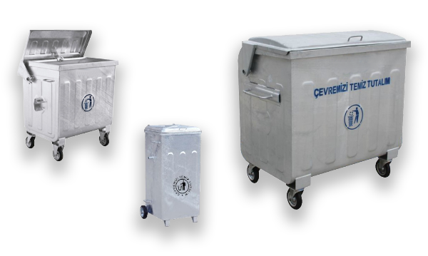 oner çöp konteynerleri - Metal containers